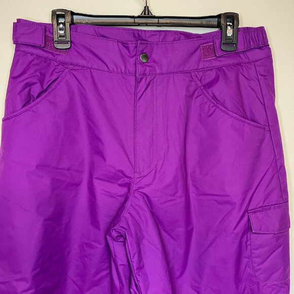Columbia Kids Starchaser Peak Size XL 18-20 Big Kids Plum Insulated Ski Pants - Picture 3 of 6